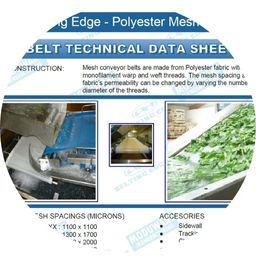 Polyester Mesh Belting